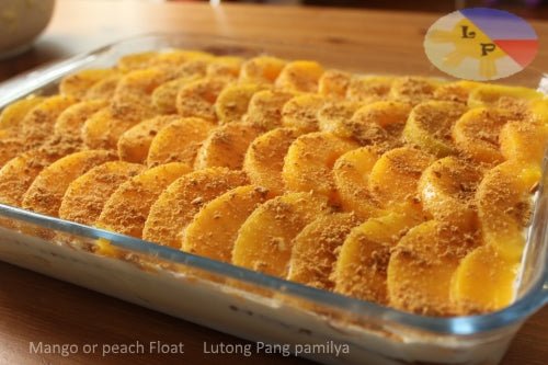 Mango or peach float– Filipino Grocery Store