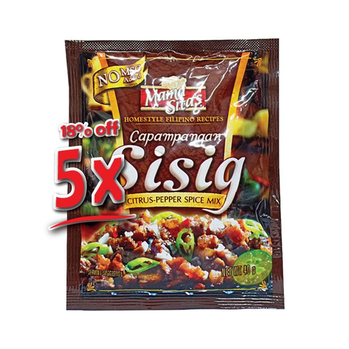 Capampangan Sisig Citrus Pepper Spice Mix 40g (Mama Sita's) - Filipino Grocery Store