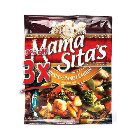 Chopsuey/Pancit Canton mix 40g. (Mama Sita's) - Filipino Grocery Store