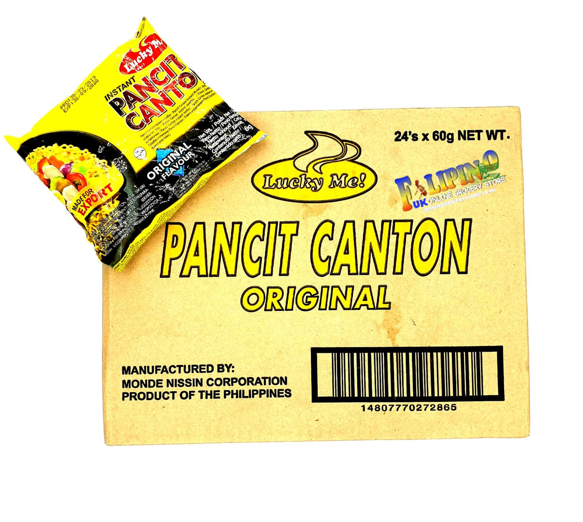 Lucky Me Original Pancit Canton Instant Noodles 60g - Filipino Grocery Store