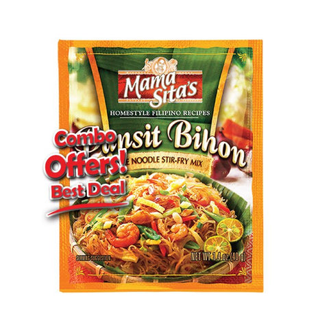 Pansit Bihon Mix 40g. (Mama Sita's) - Filipino Grocery Store