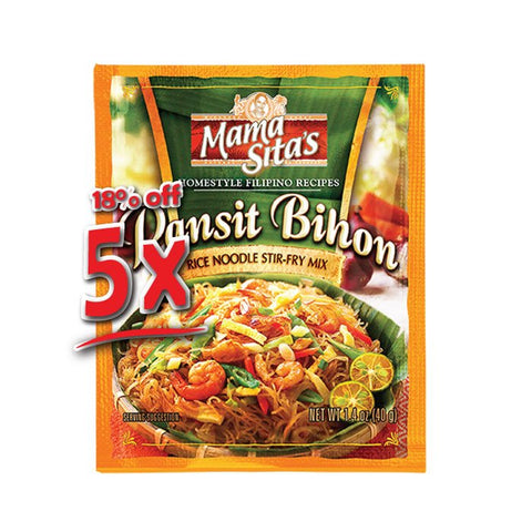 Pansit Bihon Mix 40g. (Mama Sita's) - Filipino Grocery Store