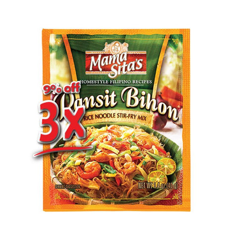 Pansit Bihon Mix 40g. (Mama Sita's) - Filipino Grocery Store