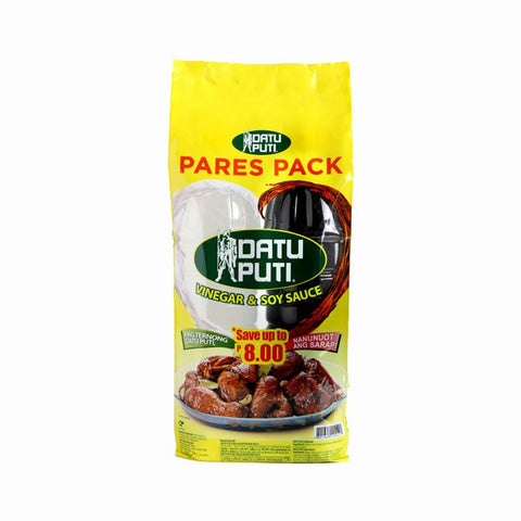 Vinegar and Soy Sauce (Pares pack) 1 liter each (Datu Puti) - Filipino Grocery Store
