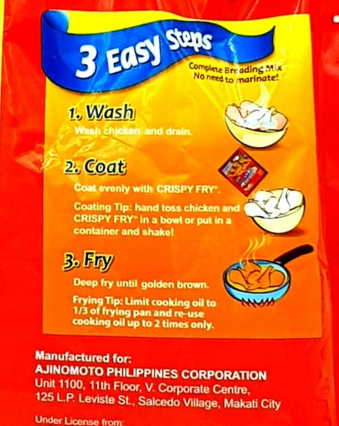 Crispy Fry (Original) 238g. (Ajinomoto) - Filipino Grocery Store