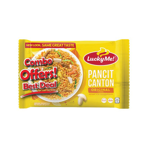 Lucky Me Original Pancit Canton 80g - Filipino Grocery Store