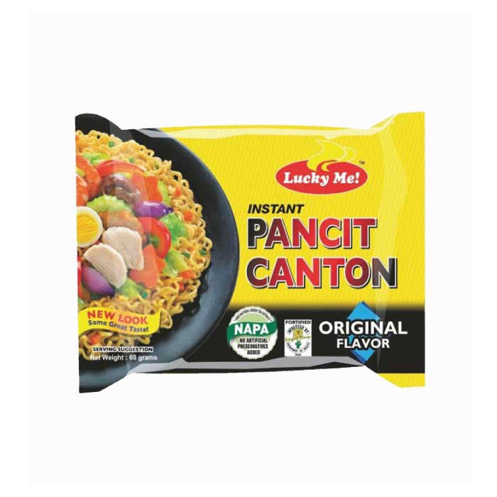 Lucky Me Original Pancit Canton Instant Noodles 60g - Filipino Grocery Store