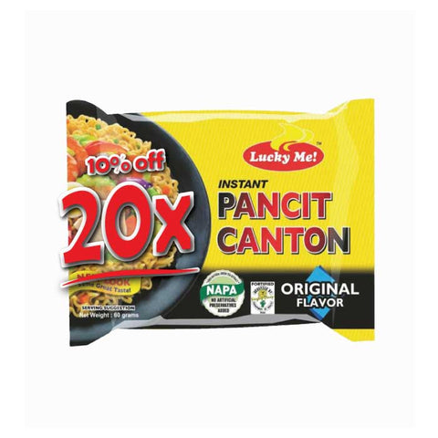 Lucky Me Original Pancit Canton Instant Noodles 60g - Filipino Grocery Store