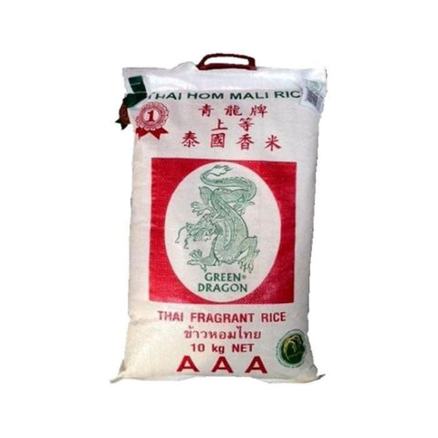 Thai Fragrant Rice 10kg. (Green Dragon) - Filipino Grocery Store