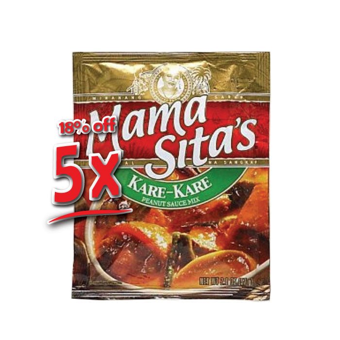 Kare Kare Peanut Sauce Mix 50g (Mama Sita’s) - Filipino Grocery Store