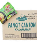 Lucky Me Pancit Canton Instant Noodles Kalamansi Flavour 60g - Filipino Grocery Store