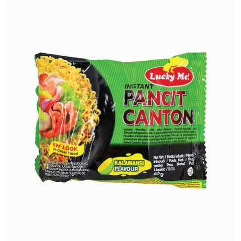 Lucky Me Pancit Canton Instant Noodles Kalamansi Flavour 60g - Filipino Grocery Store