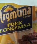 Pork Longganisa 340g Argentina Brand - Filipino Grocery Store