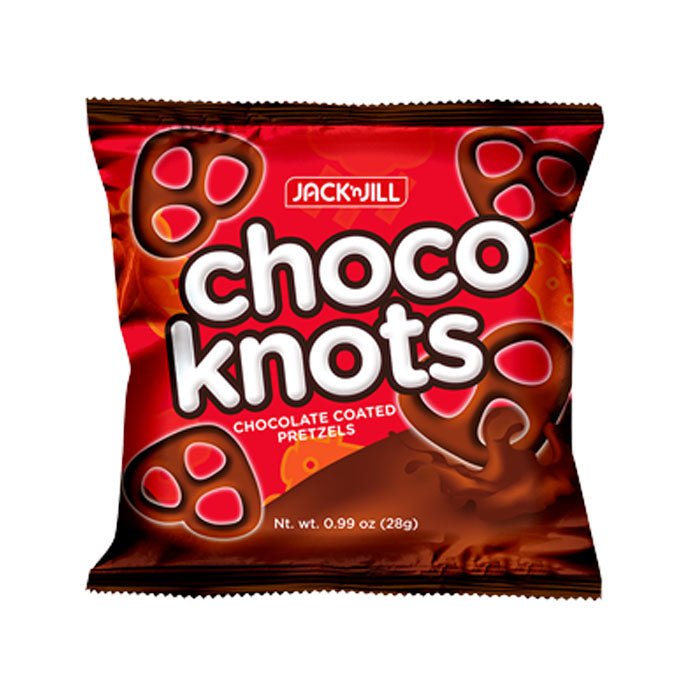 Pretzel Choco Knots 28g (Jack n Jill) - Filipino Grocery Store