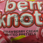Pretzel Choco Knots Strawberry 28g (Jack n Jill) - Filipino Grocery Store