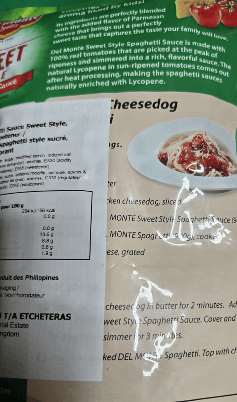 Spaghetti Sauce - Filipino Style 900g (Del Monte) - Filipino Grocery Store