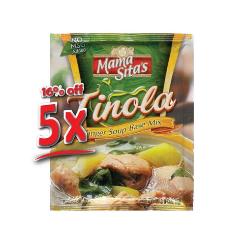 Tinola (Ginger Soup Base Mix) 25g (Mama Sita's) - Filipino Grocery Store