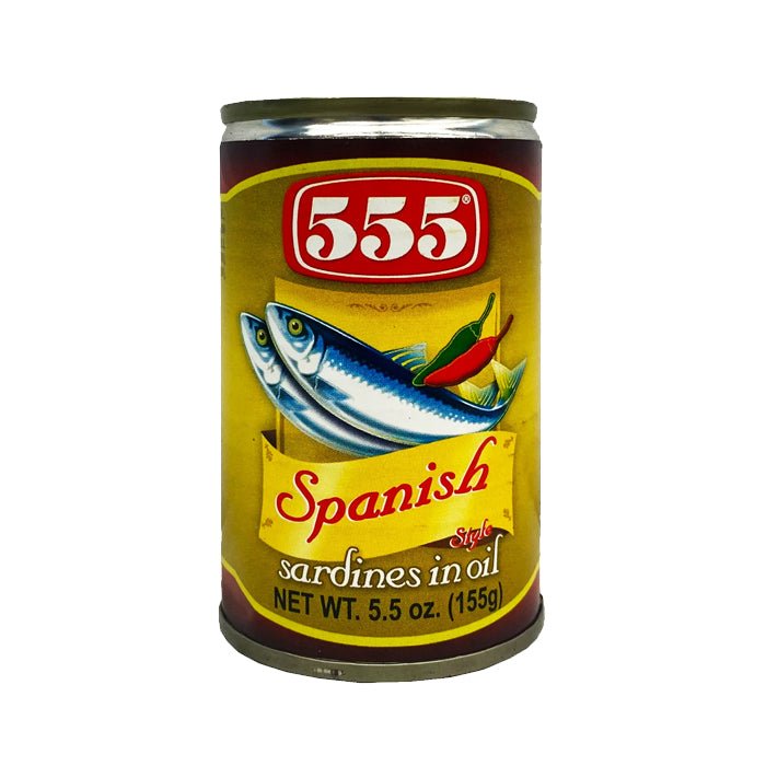 555 Spanish Sardines in oil 155g - Filipino Grocery Store