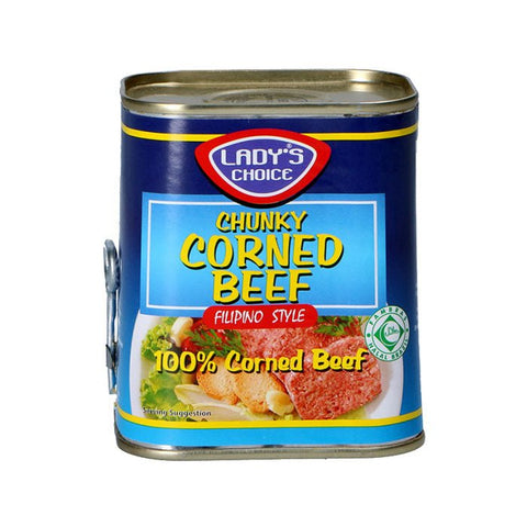 Chunky Corned Beef 340g. (Lady's Choice) - Filipino Grocery Store