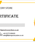 Filipino Grocery Store Gift Card - Filipino Grocery Store