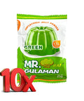 Gulaman Buko Pandan 10 x 25g (Mr Hat) - Filipino Grocery Store