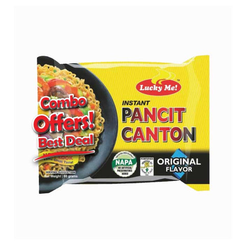 Lucky Me Original Pancit Canton Instant Noodles 60g - Filipino Grocery Store